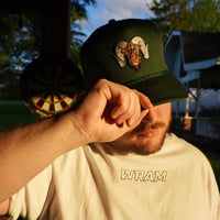 WRAM Rope Trucker Hat - Hunter/Hunter