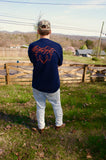 Wrocky Top Tee - True Navy