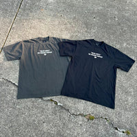 Tread Lightly Tee - Faded Black