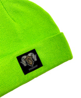 Wolram Logo Beanie - Lime