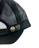 WRAM Rope Trucker Hat - Black/White