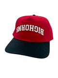 Bighorns Arc Hat - Red/Black/White