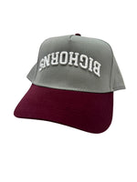 Bighorns Arc Hat - Grey/Maroon