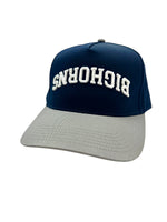 Bighorns Arc Hat - Navy/Grey