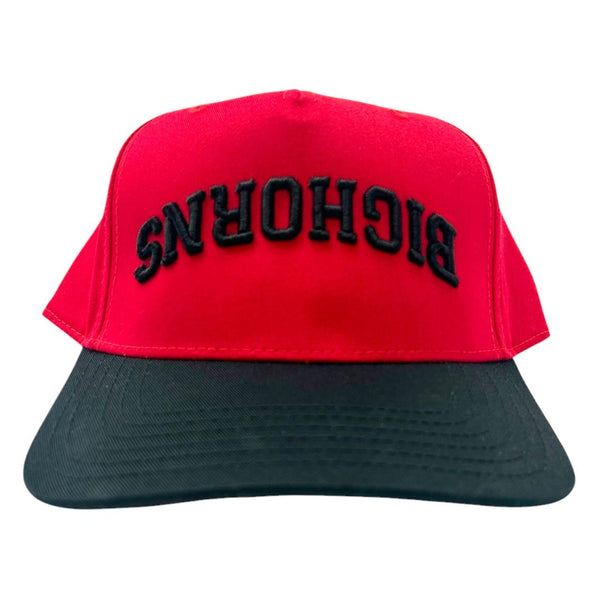 Bighorns Arc Hat - Red/Black