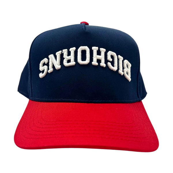 Bighorns Arc Hat - Navy/Red