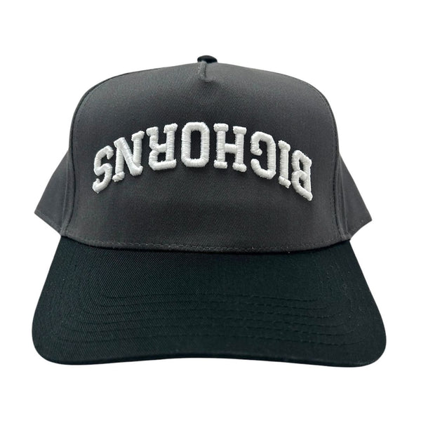 Bighorns Arc Hat - Charcoal/Black