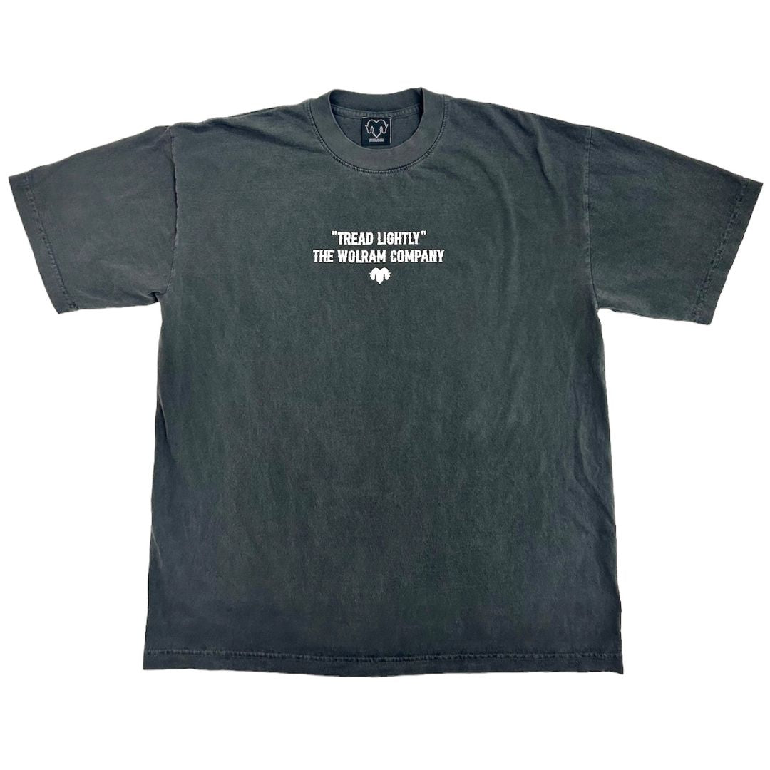 Tread Lightly Tee - Vintage Black – WOLRAM