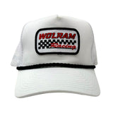 Wolram Racing Rope Trucker Hat - White/Black