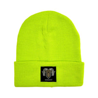 Wolram Logo Beanie - Electric