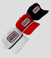 Wolram Racing Rope Trucker Hat - White/Black