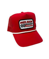 Wolram Racing Rope Trucker Hat - Red/White