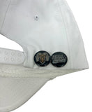 Wolram Rope Snapback Hat - White