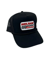 Wolram Racing Rope Trucker Hat - Black/Black