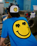 WOLRAM Smiley Tee - Sapphire