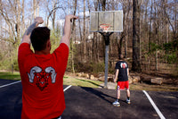 Chicago Bighorns Basketball Tee - Red