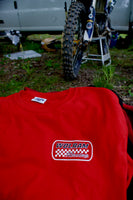 Wolram Racing Finish Line Tee - Red