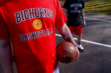 Chicago Bighorns Basketball Tee - Red