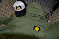 Horrible Day Smiley Hoodie - Military