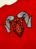 Chicago Bighorns Basketball Tee - Red