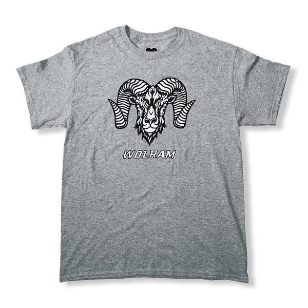 Mirrored Logo Tee - Grey