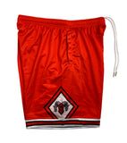 Chicago Bighorns Basketball Shorts - Red/White