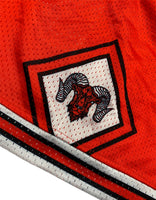 Chicago Bighorns Basketball Shorts - Red/White