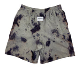 Lost & Found Wolram Racing X Champion Shorts - Grey/Oil Drip