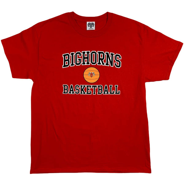 Chicago Bighorns Basketball Tee - Red