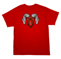 Chicago Bighorns Basketball Tee - Red