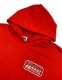 Wolram Racing Finish Line Hoodie - Red