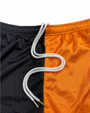 Vine Athletic Shorts - Black/Orange