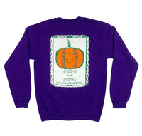 Vine Crewneck Sweatshirt - Purple