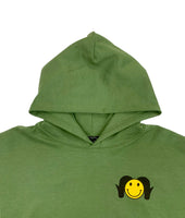 Horrible Day Smiley Hoodie - Military