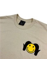 Horrible Day Smiley Tee - Sand