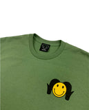 Horrible Day Smiley Tee - Military