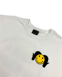 Horrible Day Smiley Crewneck - White