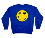 WOLRAM Smiley Crewneck - Royal