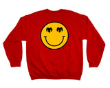 WOLRAM Smiley Crewneck - Red