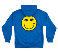 WOLRAM Smiley Hoodie - Sapphire