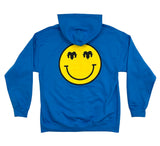 WOLRAM Smiley Hoodie - Sapphire