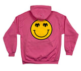 WOLRAM Smiley Hoodie - Sangria