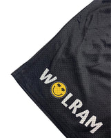 Smiley Athletic Shorts - Black