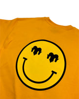 WOLRAM Smiley Crewneck - Gold