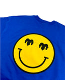 WOLRAM Smiley Crewneck - Royal