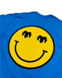 WOLRAM Smiley Tee - Sapphire