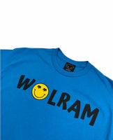 WOLRAM Smiley Tee - Sapphire