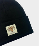 Wolram Logo Beanie - Black