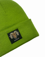 Wolram Logo Beanie - Chive