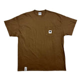 Lost & Found - Wolram S/S Pocket Tee - Brown